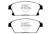 EBC 13-17 Buick Encore 1.4 Turbo Greenstuff Front Brake Pads